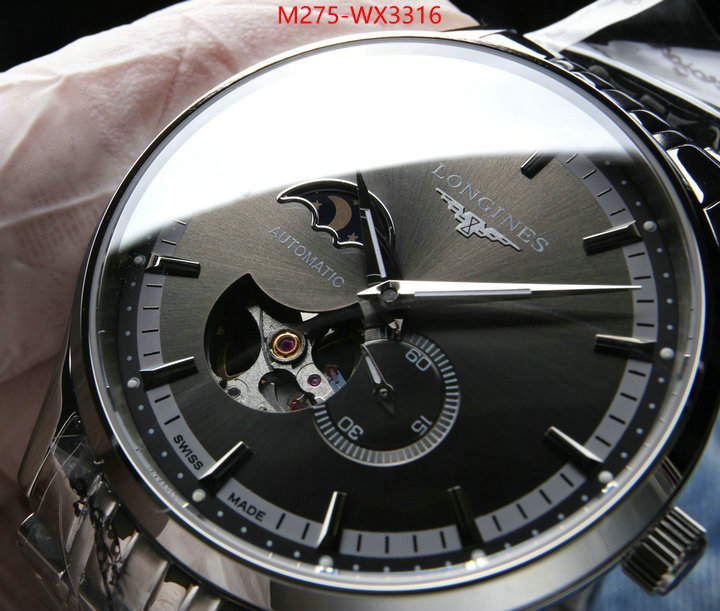 Watch(TOP)-Longines aaaaa+ replica designer ID: WX3316 $: 275USD