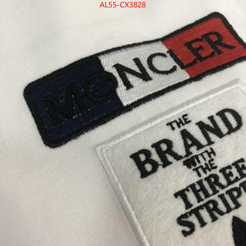 Clothing-Moncler high quality 1:1 replica ID: CX3828 $: 55USD