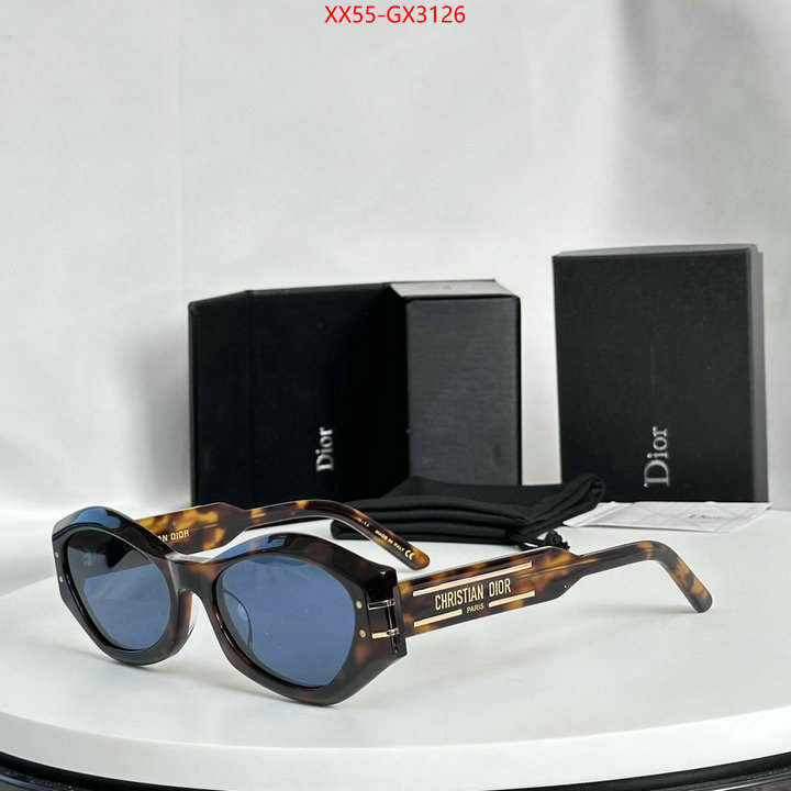 Glasses-Dior cheap replica designer ID: GX3126 $: 55USD
