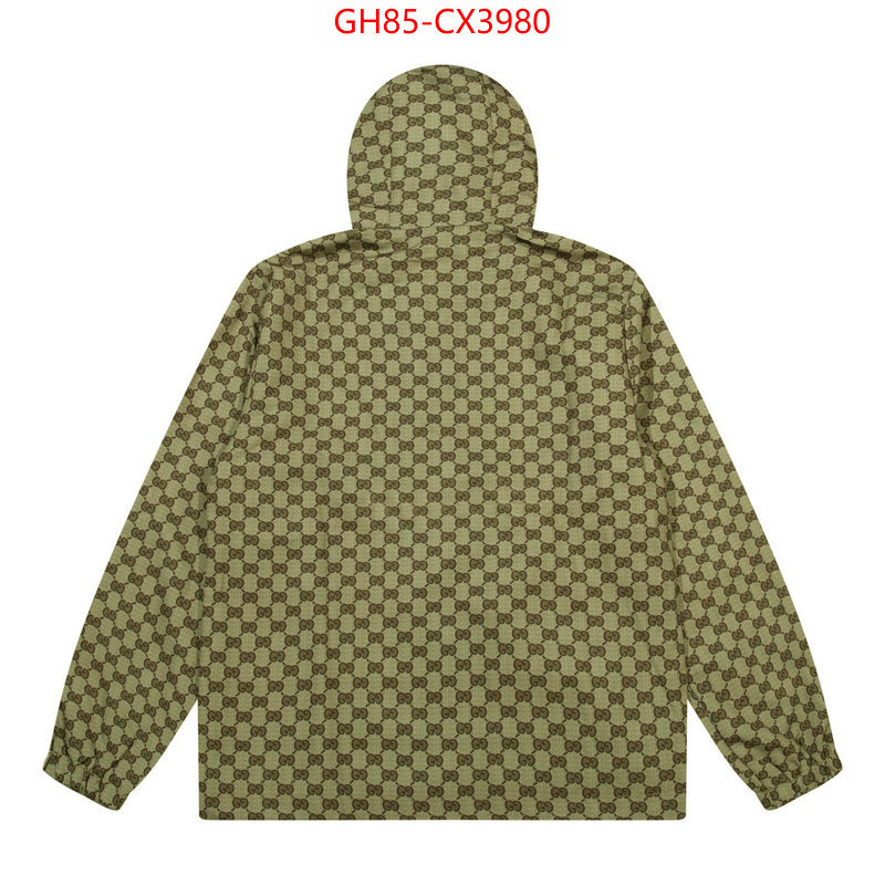 Clothing-Gucci designer replica ID: CX3980 $: 85USD