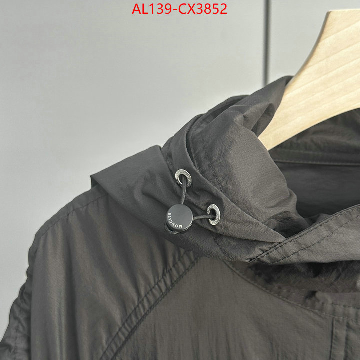 Clothing-Moncler aaaaa+ replica ID: CX3852 $: 139USD