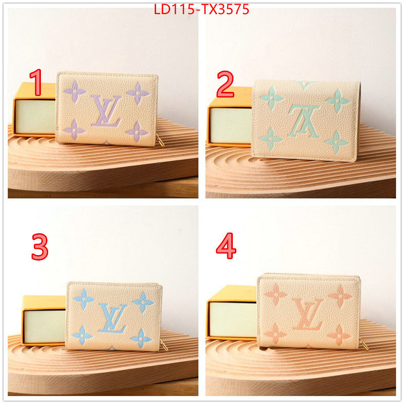 LV Bags(TOP)-Wallet the online shopping ID: TX3575 $: 115USD