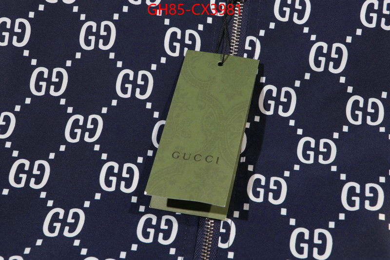 Clothing-Gucci practical and versatile replica designer ID: CX3981 $: 85USD