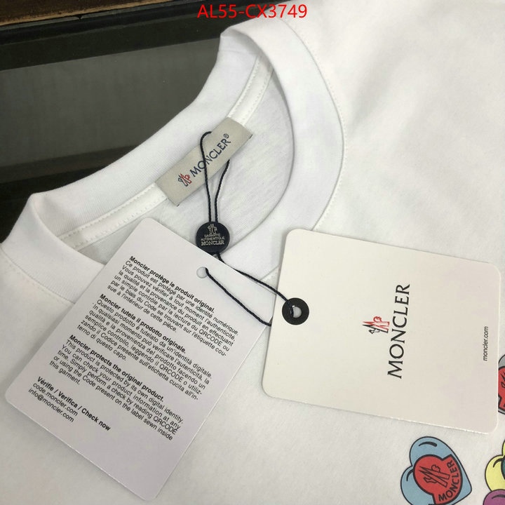 Clothing-Moncler found replica ID: CX3749 $: 55USD