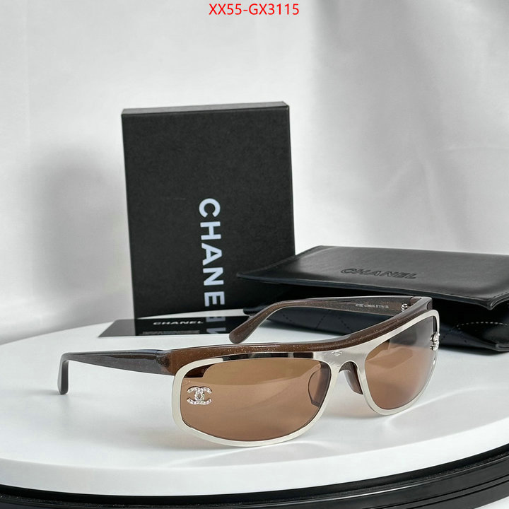 Glasses-Chanel perfect ID: GX3115 $: 55USD