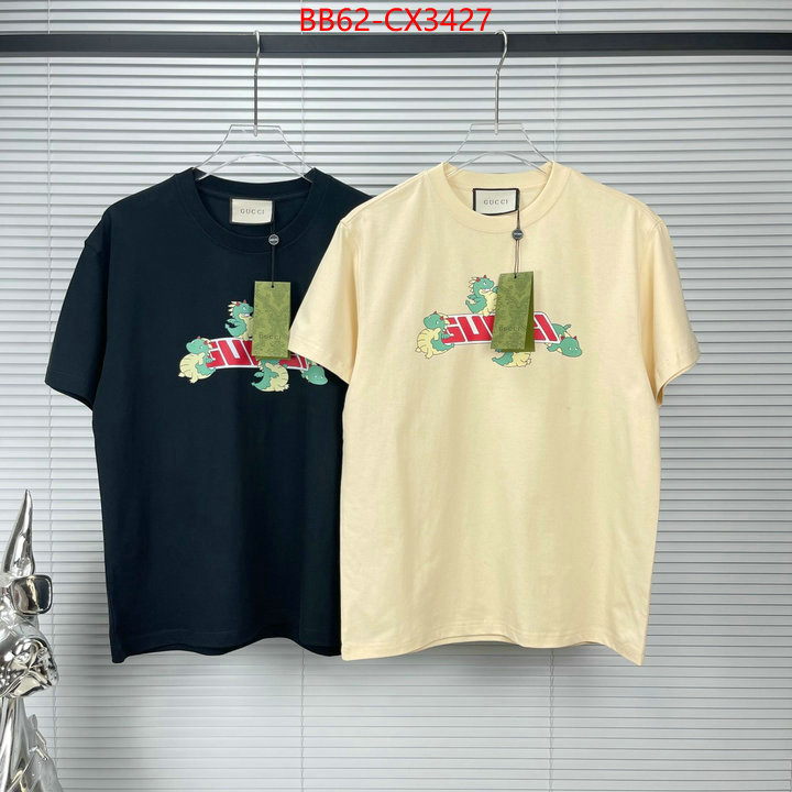 Clothing-Gucci high quality online ID: CX3427 $: 62USD