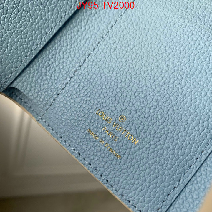 LV Bags(TOP)-Wallet 1:1 replica ID: TV2000 $: 95USD,