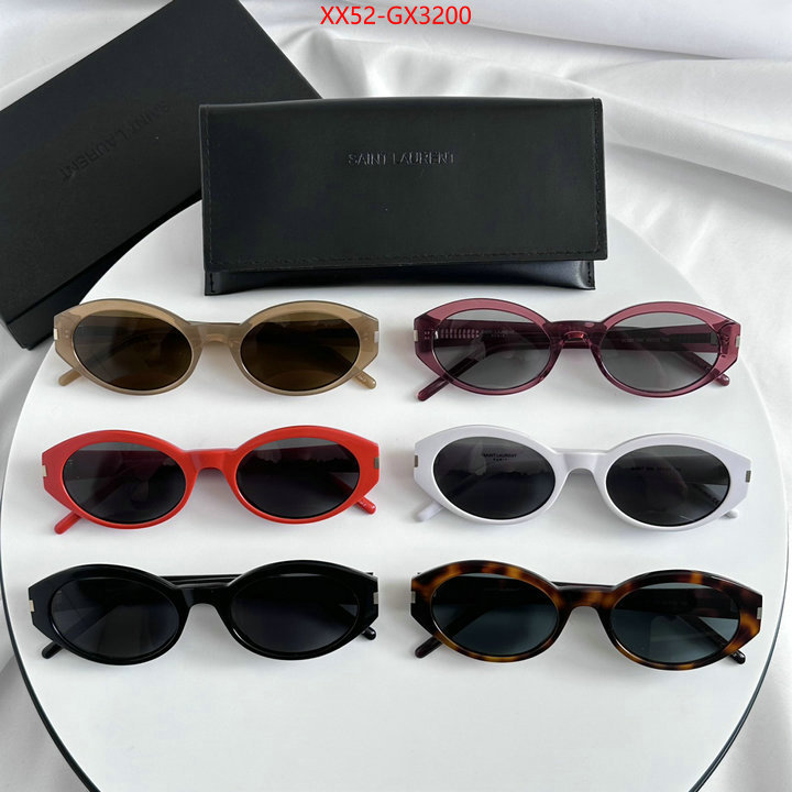 Glasses-YSL designer 1:1 replica ID: GX3200 $: 52USD