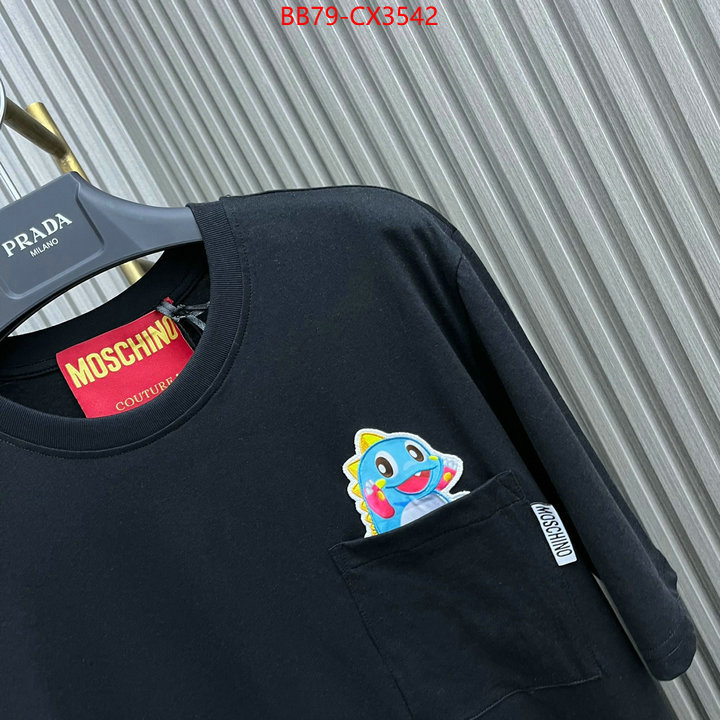 Clothing-Moschino best site for replica ID: CX3542 $: 79USD