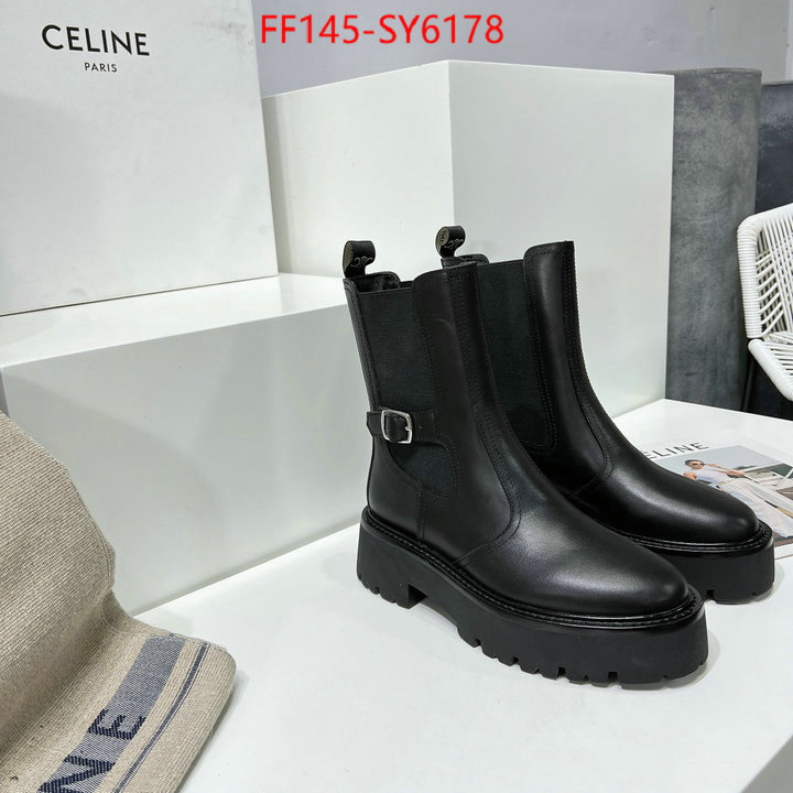 Women Shoes-Boots aaaaa+ replica designer ID: SY6178 $: 145USD