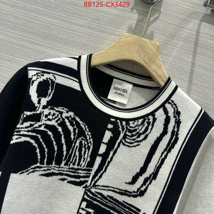 Clothing-Hermes cheap replica ID: CX3429 $: 125USD