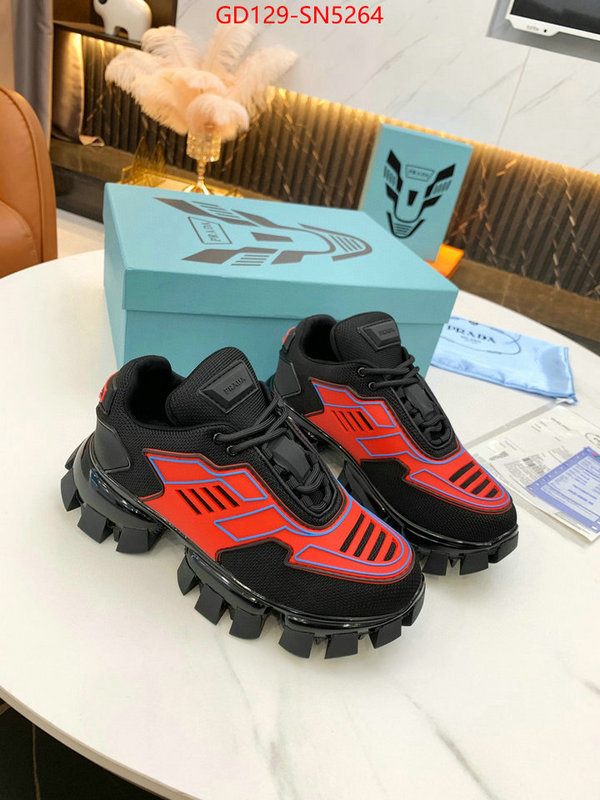 Men shoes-Prada at cheap price ID: SN5264 $: 129USD