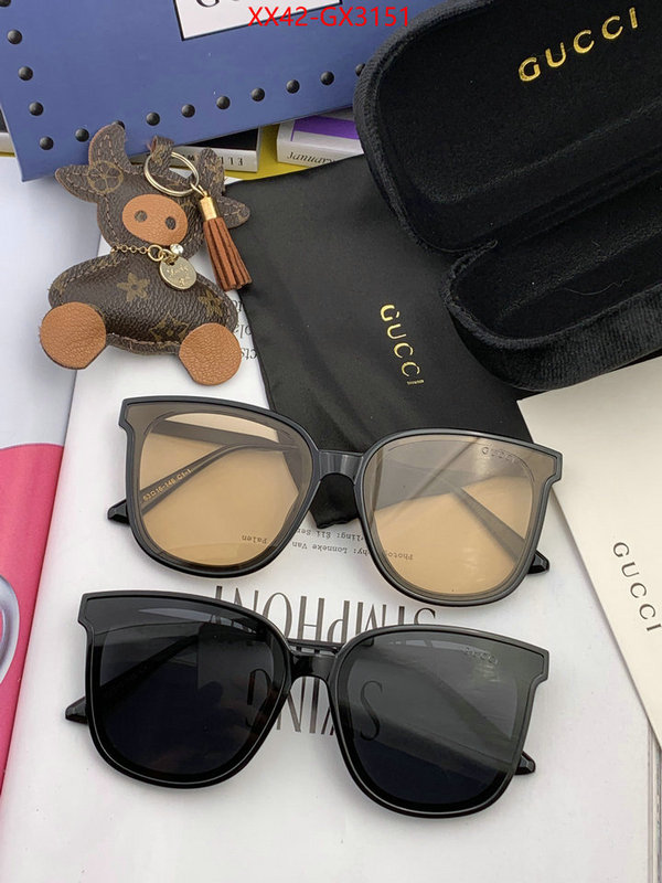 Glasses-Gucci buy aaaaa cheap ID: GX3151 $: 42USD