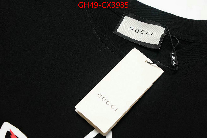 Clothing-Gucci cheap replica designer ID: CX3985 $: 49USD