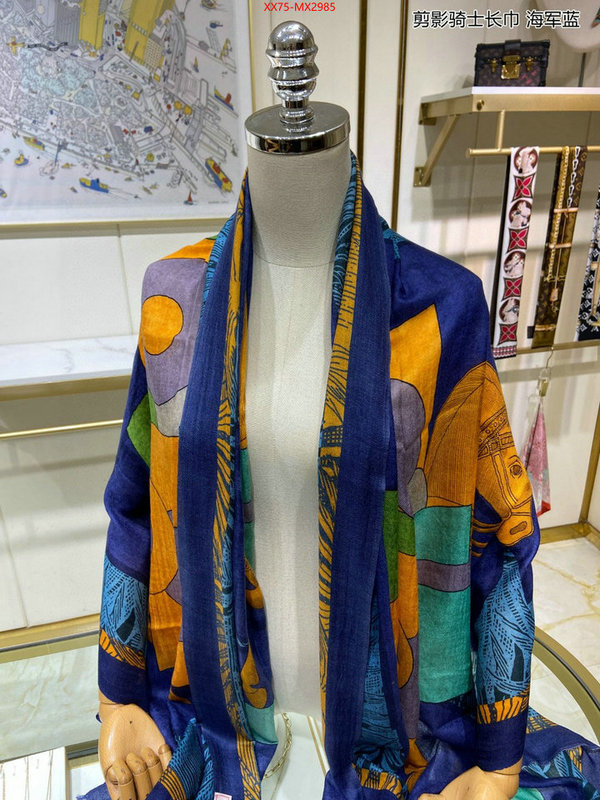 Scarf-Hermes shop ID: MX2985 $: 75USD