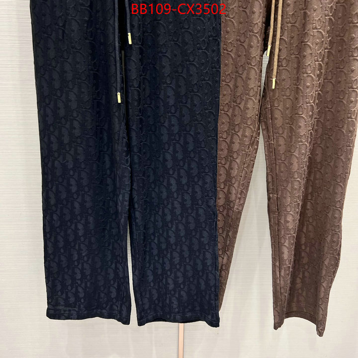 Clothing-Dior replica sale online ID: CX3502 $: 109USD