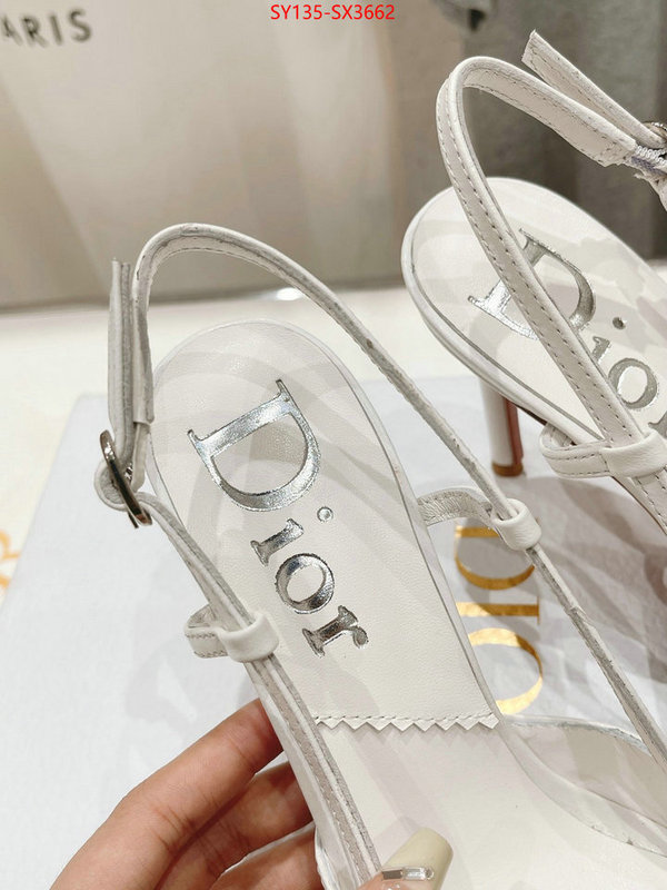 Women Shoes-Dior high-end designer ID: SX3662 $: 135USD