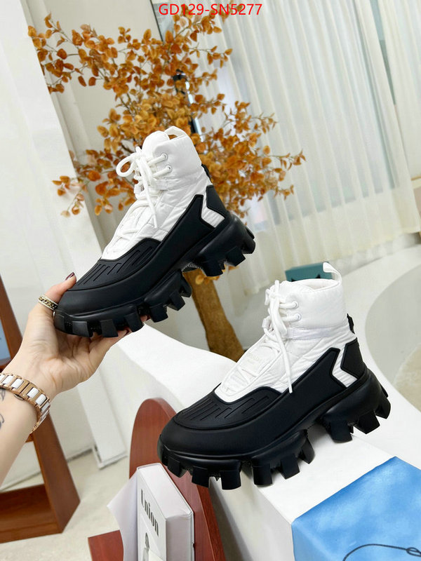 Women Shoes-Prada quality aaaaa replica ID: SN5277 $: 129USD