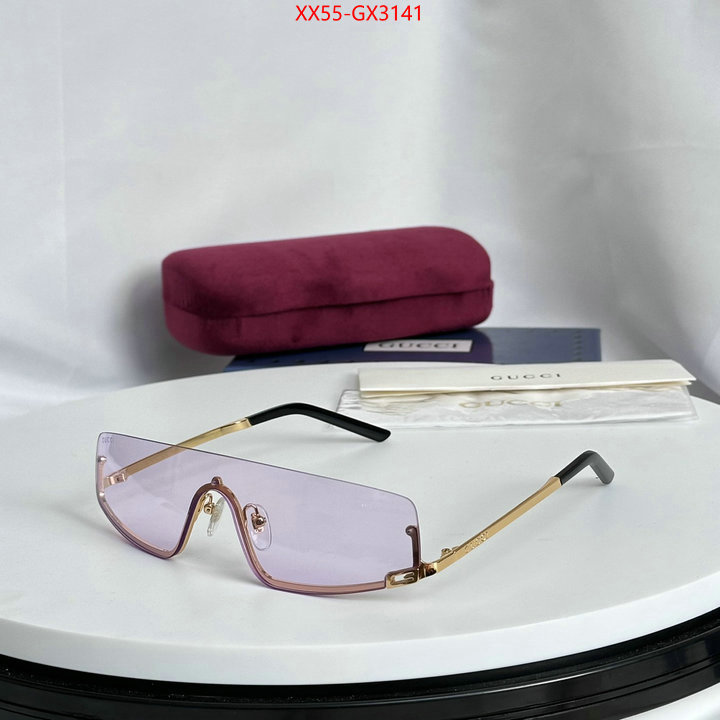 Glasses-Gucci top brands like ID: GX3141 $: 55USD