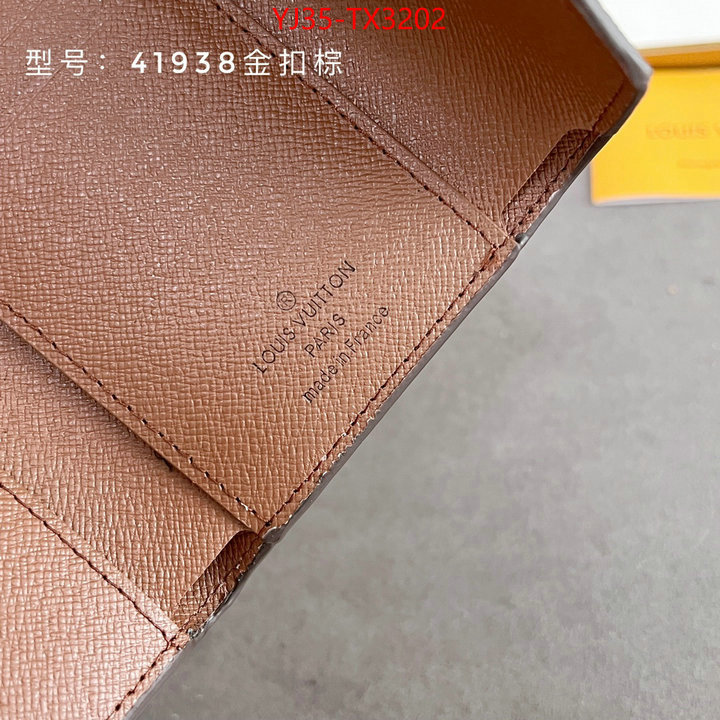 LV Bags(4A)-Wallet flawless ID: TX3202 $: 35USD,