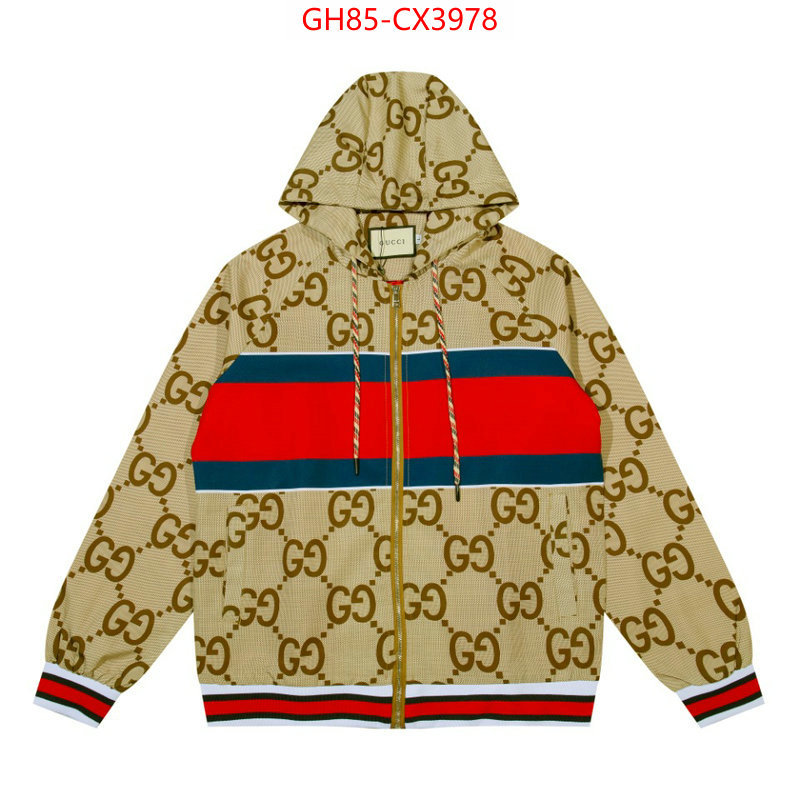 Clothing-Gucci replica wholesale ID: CX3978 $: 85USD