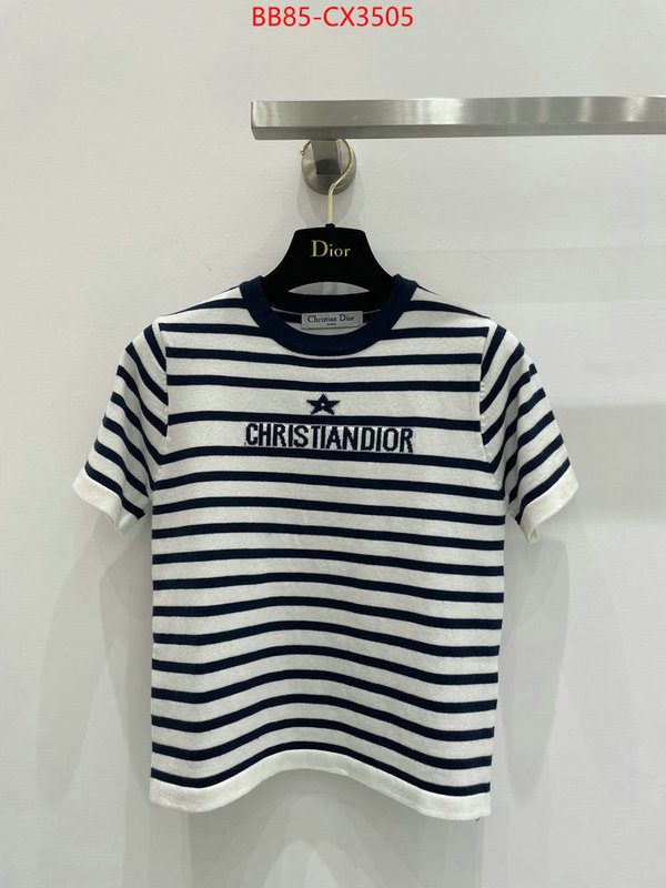 Clothing-Dior knockoff highest quality ID: CX3505 $: 85USD