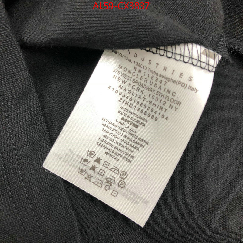 Clothing-Moncler where to buy high quality ID: CX3837 $: 59USD