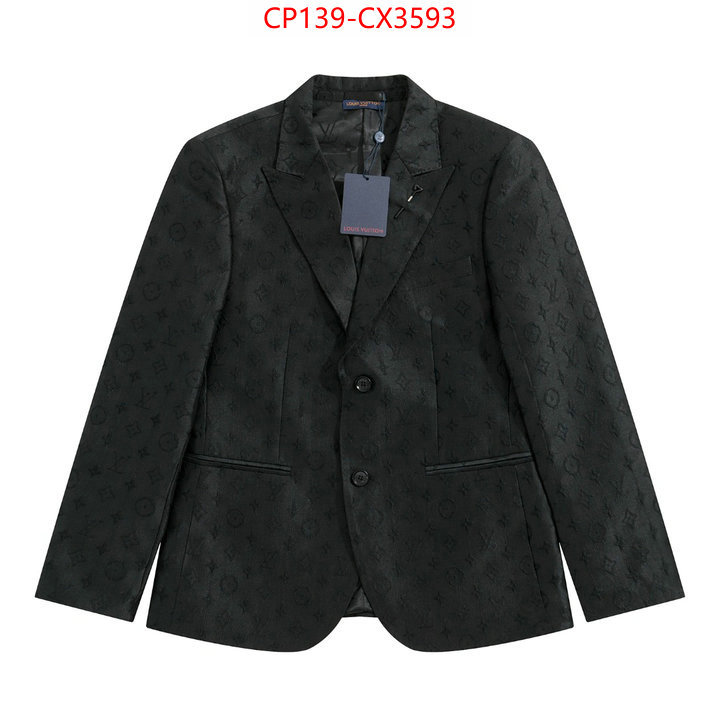 Clothing-LV replica wholesale ID: CX3593 $: 139USD