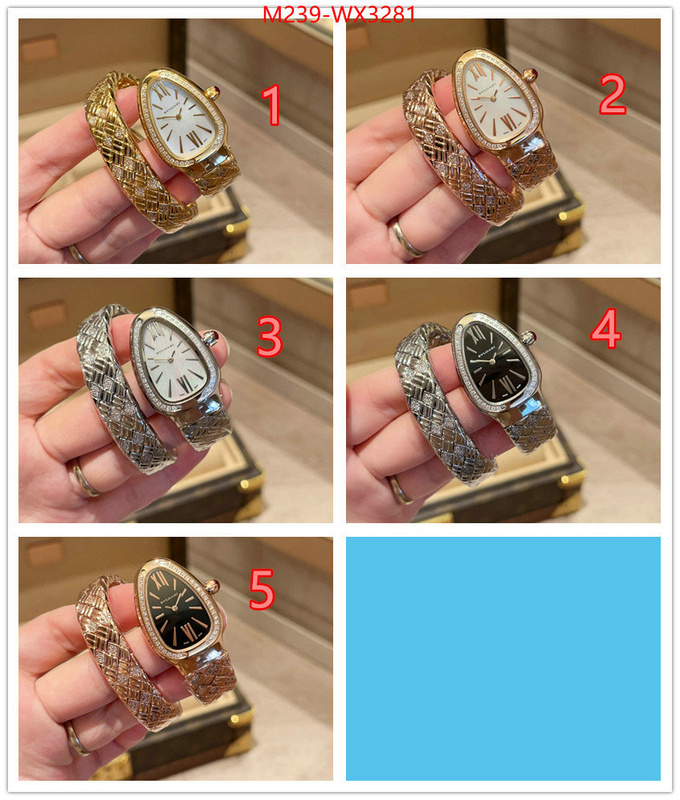 Watch(TOP)-Bvlgari designer replica ID: WX3281 $: 239USD