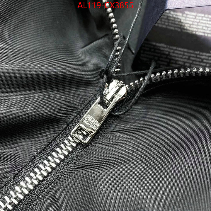 Clothing-Prada best replica quality ID: CX3855 $: 119USD