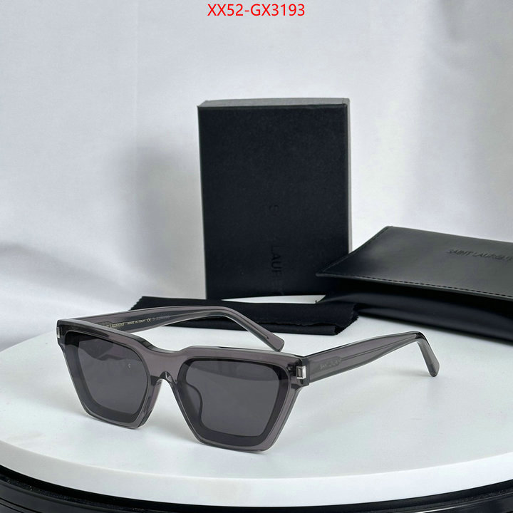 Glasses-YSL fake designer ID: GX3193 $: 52USD