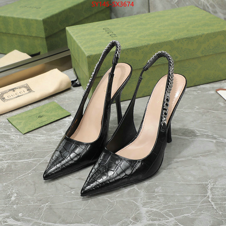 Women Shoes-Gucci how to buy replcia ID: SX3674 $: 145USD