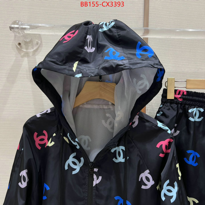 Clothing-Chanel are you looking for ID: CX3393 $: 155USD