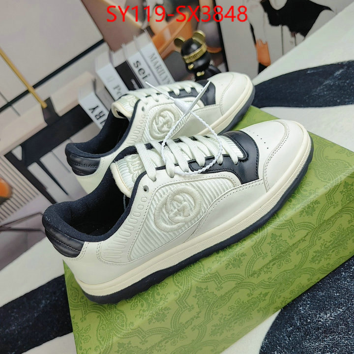 Men Shoes-Gucci best quality replica ID: SX3848 $: 119USD