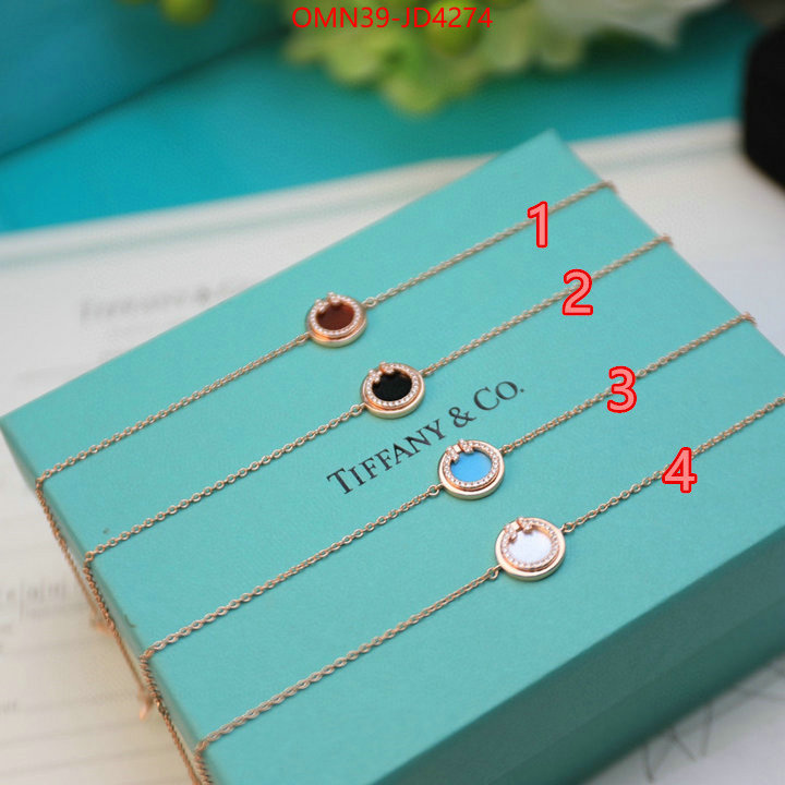 Jewelry-Tiffany 2024 perfect replica designer ID: JD4274 $: 39USD