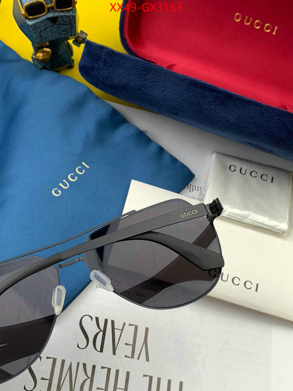 Glasses-Gucci high quality designer replica ID: GX3153 $: 49USD