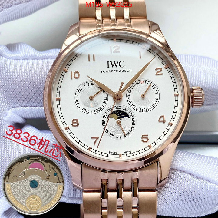 Watch(TOP)-IWC the most popular ID: WX3225 $: 195USD