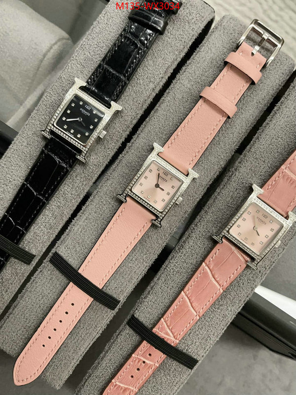 Watch(4A)-Hermes top designer replica ID: WX3034 $: 135USD