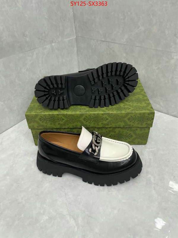 Women Shoes-Gucci the quality replica ID: SX3363 $: 125USD