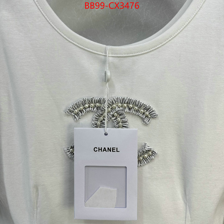 Clothing-Chanel fashion replica ID: CX3476 $: 99USD