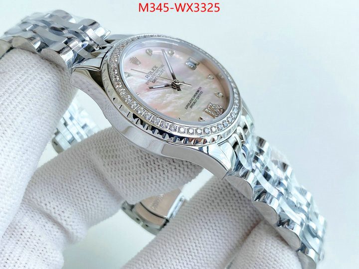 Watch(TOP)-Rolex outlet 1:1 replica ID: WX3325 $: 345USD
