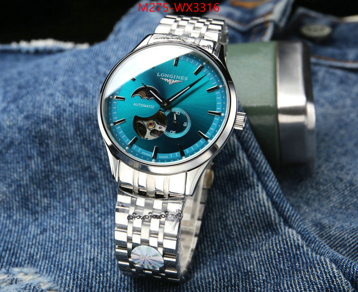 Watch(TOP)-Longines aaaaa+ replica designer ID: WX3316 $: 275USD