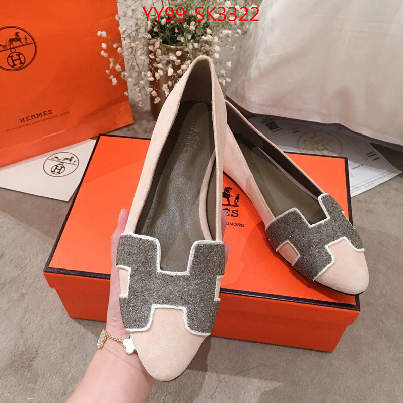 Women Shoes-Hermes buy aaaaa cheap ID: SK3322 $:99USD