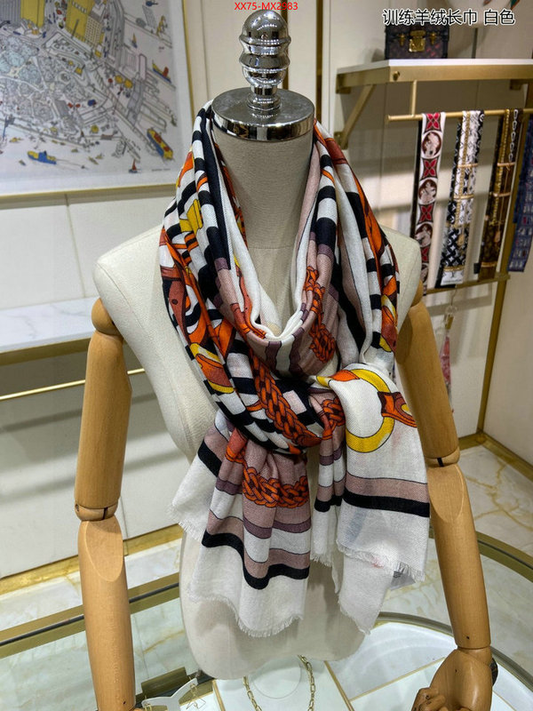 Scarf-Hermes high quality designer replica ID: MX2983 $: 75USD