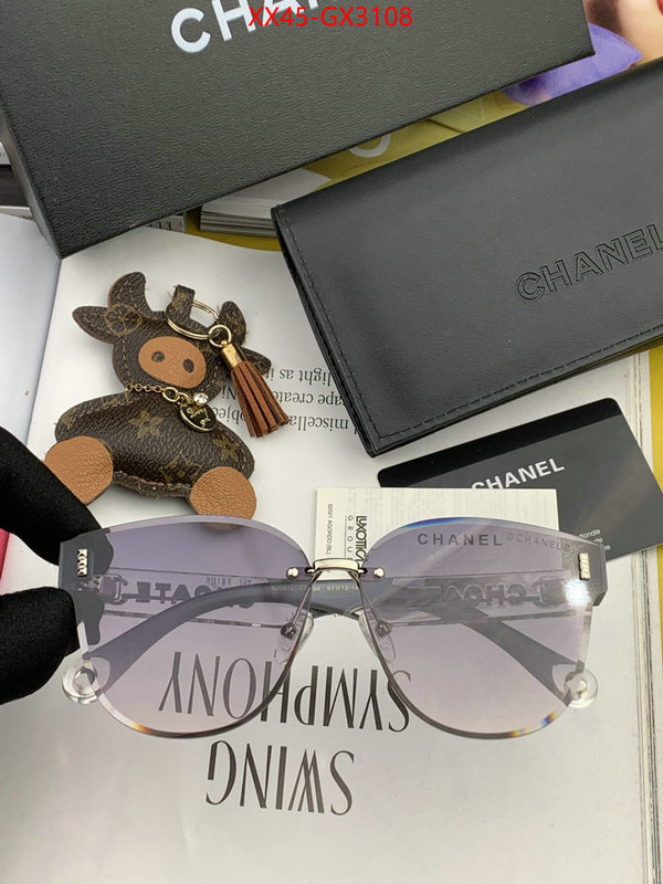 Glasses-Chanel luxury ID: GX3108 $: 45USD