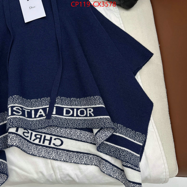 Clothing-Dior knockoff ID: CX3578 $: 119USD