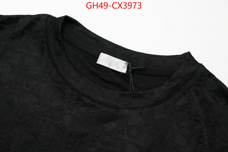 Clothing-Dior fake high quality ID: CX3973 $: 49USD