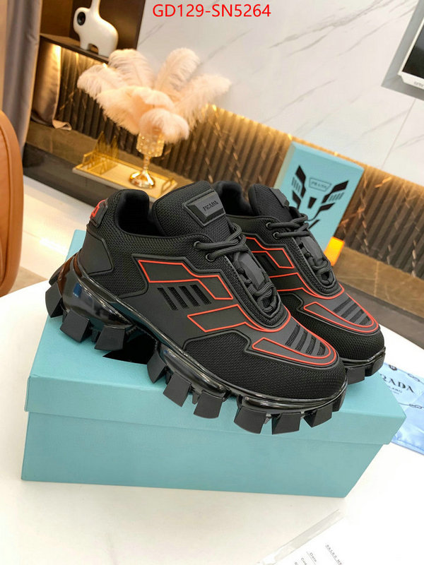 Men shoes-Prada at cheap price ID: SN5264 $: 129USD