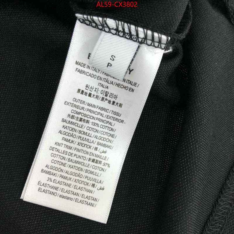 Clothing-Burberry is it illegal to buy ID: CX3802 $: 59USD