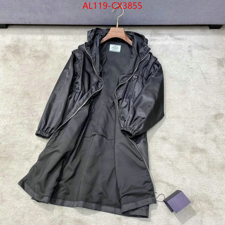 Clothing-Prada best replica quality ID: CX3855 $: 119USD